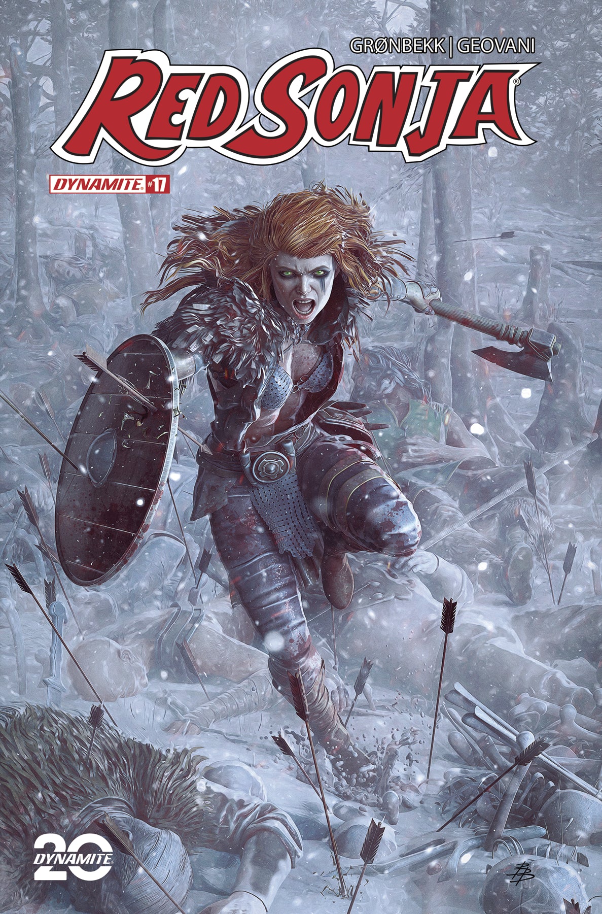 12/18/2024 RED SONJA 2023 #17 CVR B BARENDS  DYNAMITE   