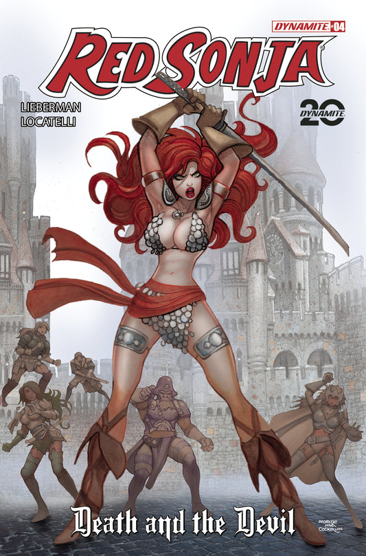 12/04/2024 RED SONJA DEATH AND THE DEVIL #4 CVR C MORITAT  DYNAMITE   