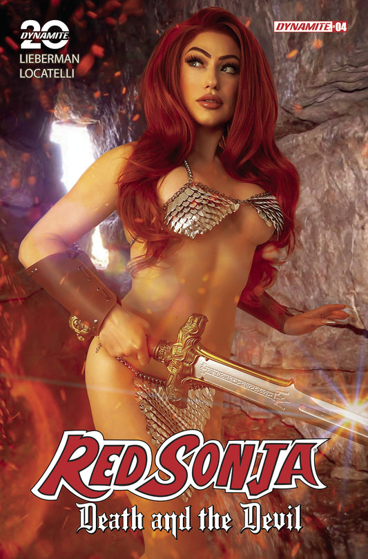 12/04/2024 RED SONJA DEATH AND THE DEVIL #4 CVR D COSPLAY  DYNAMITE   