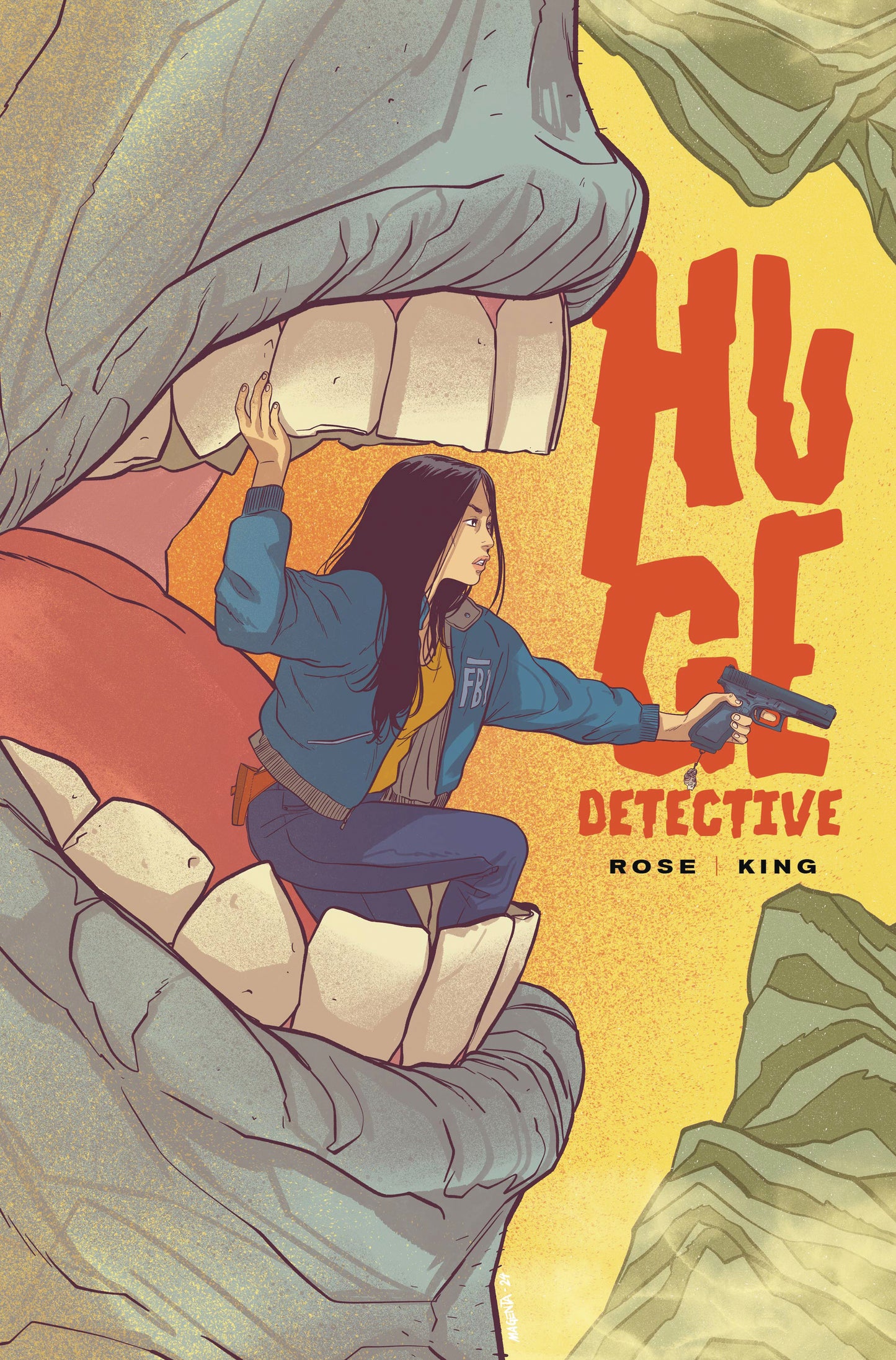 12/11/2024 HUGE DETECTIVE #5 (OF 5) CVR B KING (MR)  TITAN COMICS   