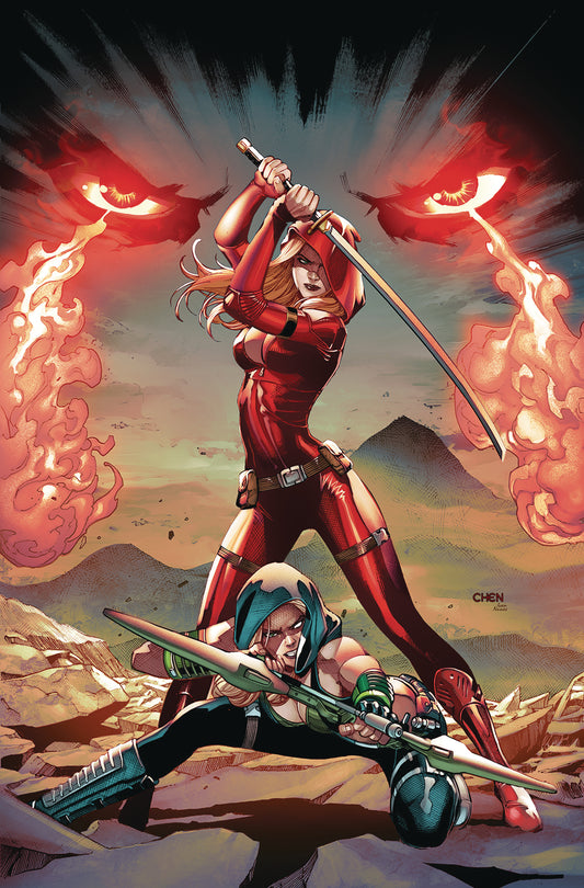 12/11/2024 FAIRY TALE TEAM-UP ROBYN HOOD & RED AGENT CVR A SEAN CHEN  ZENESCOPE ENTERTAINMENT INC   