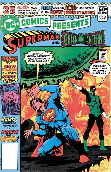 01/01/2025 DC COMICS PRESENTS #26 FACSIMILE EDITION CVR A JIM STARLIN  DC COMICS   