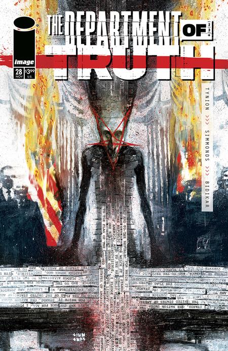 01/29/2025 DEPARTMENT OF TRUTH #28 CVR A SIMMONDS (MR)  IMAGE COMICS   