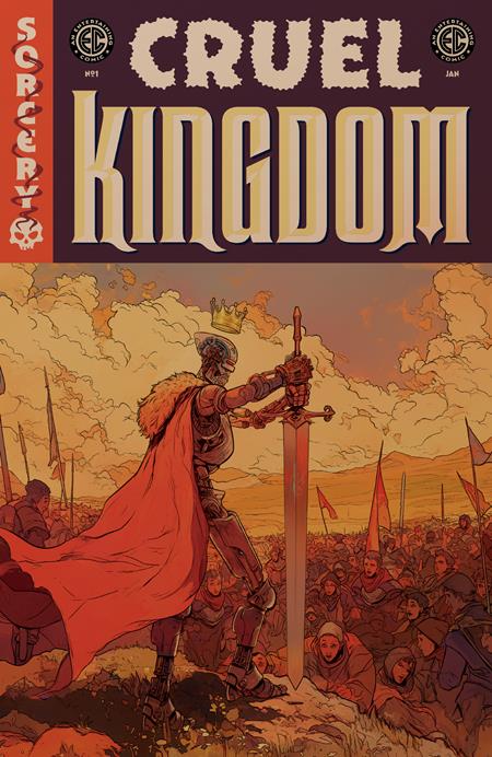 01/08/2025 EC CRUEL KINGDOM #1 CVR C POLLINA GOLD FOIL  ONI PRESS INC.   