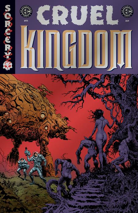 01/08/2025 EC CRUEL KINGDOM #1 CVR D SHARP SILVER FOIL  ONI PRESS INC.   