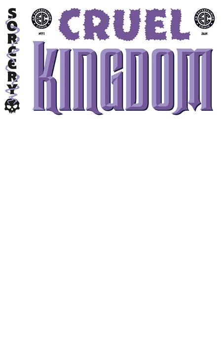 01/08/2025 EC CRUEL KINGDOM #1 CVR E BLANK SKETCH  ONI PRESS INC.   