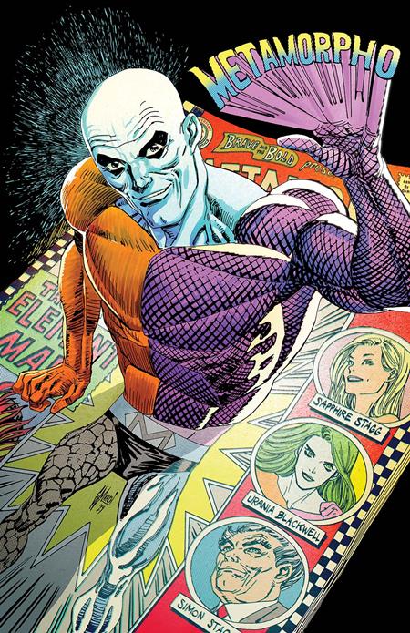 01/22/2025 METAMORPHO THE ELEMENT MAN #2 CVR B GUILLEM MARCH CARD STOCK VAR  DC COMICS   