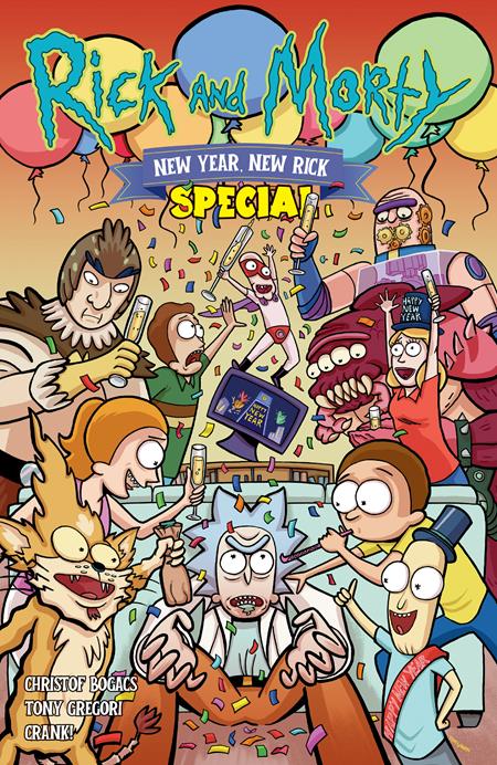 01/01/2025 RICK AND MORTY NEW YEAR NEW RICK SPECIAL #1 CVR A (MR)  ONI PRESS INC.   