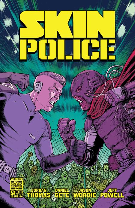 01/22/2025 SKIN POLICE #4 (OF 4) CVR A GETE & WORDIE (MR)  ONI PRESS INC.   