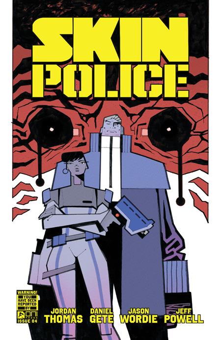 01/22/2025 SKIN POLICE #4 (OF 4) CVR B PALMER (MR)  ONI PRESS INC.   