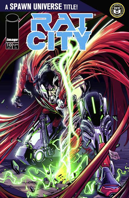 01/22/2025 SPAWN RAT CITY #10 CVR A CARLOS  IMAGE COMICS   