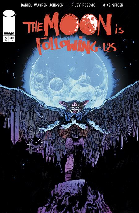 01/15/2025 THE MOON IS FOLLOWING US #5 (OF 10) CVR B DANIEL WARREN JOHNSON & MIKE SPICER VAR  IMAGE COMICS   