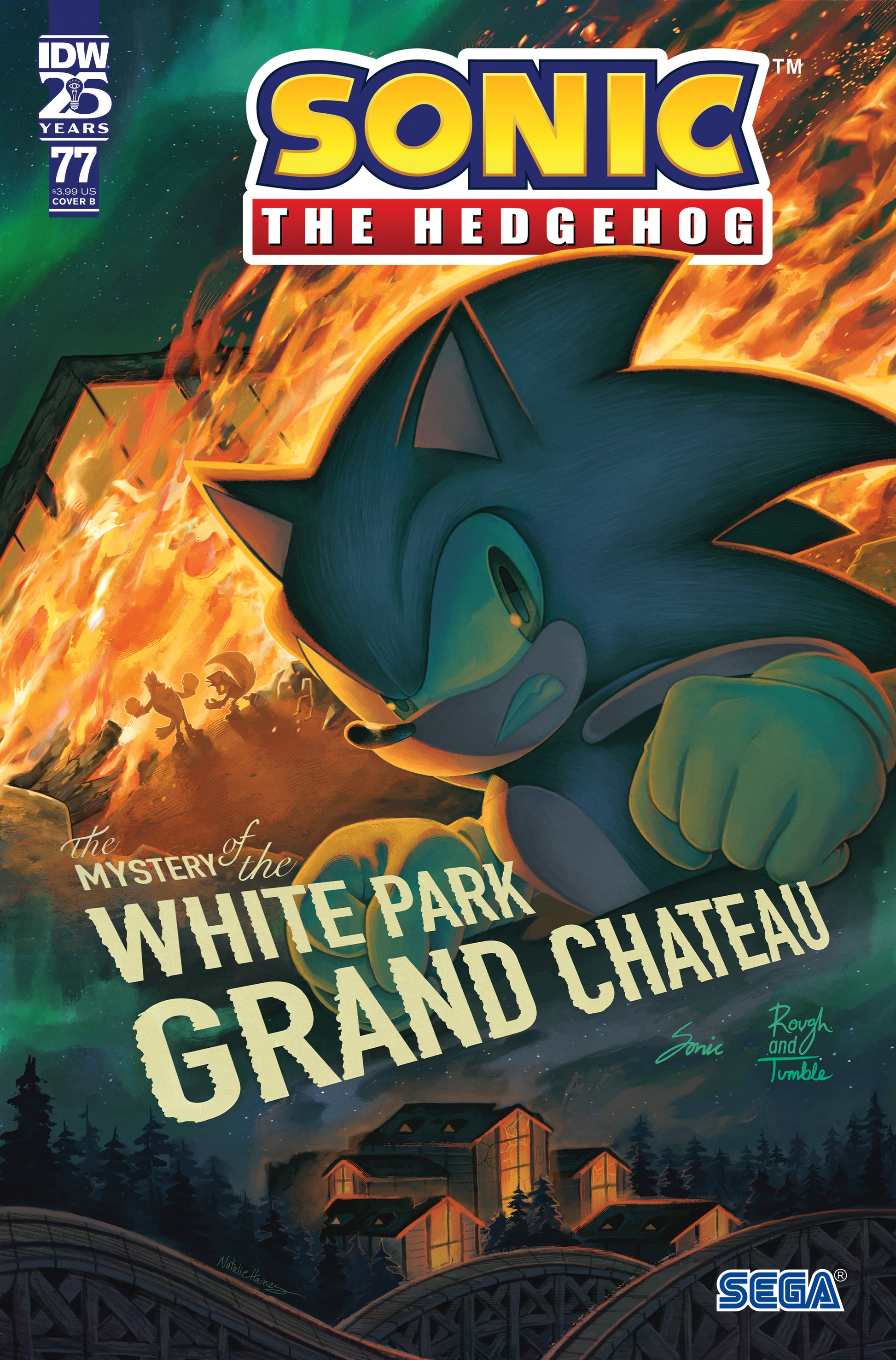 03/19/2025 SONIC THE HEDGEHOG #77 CVR B HAINES  IDW-PRH   