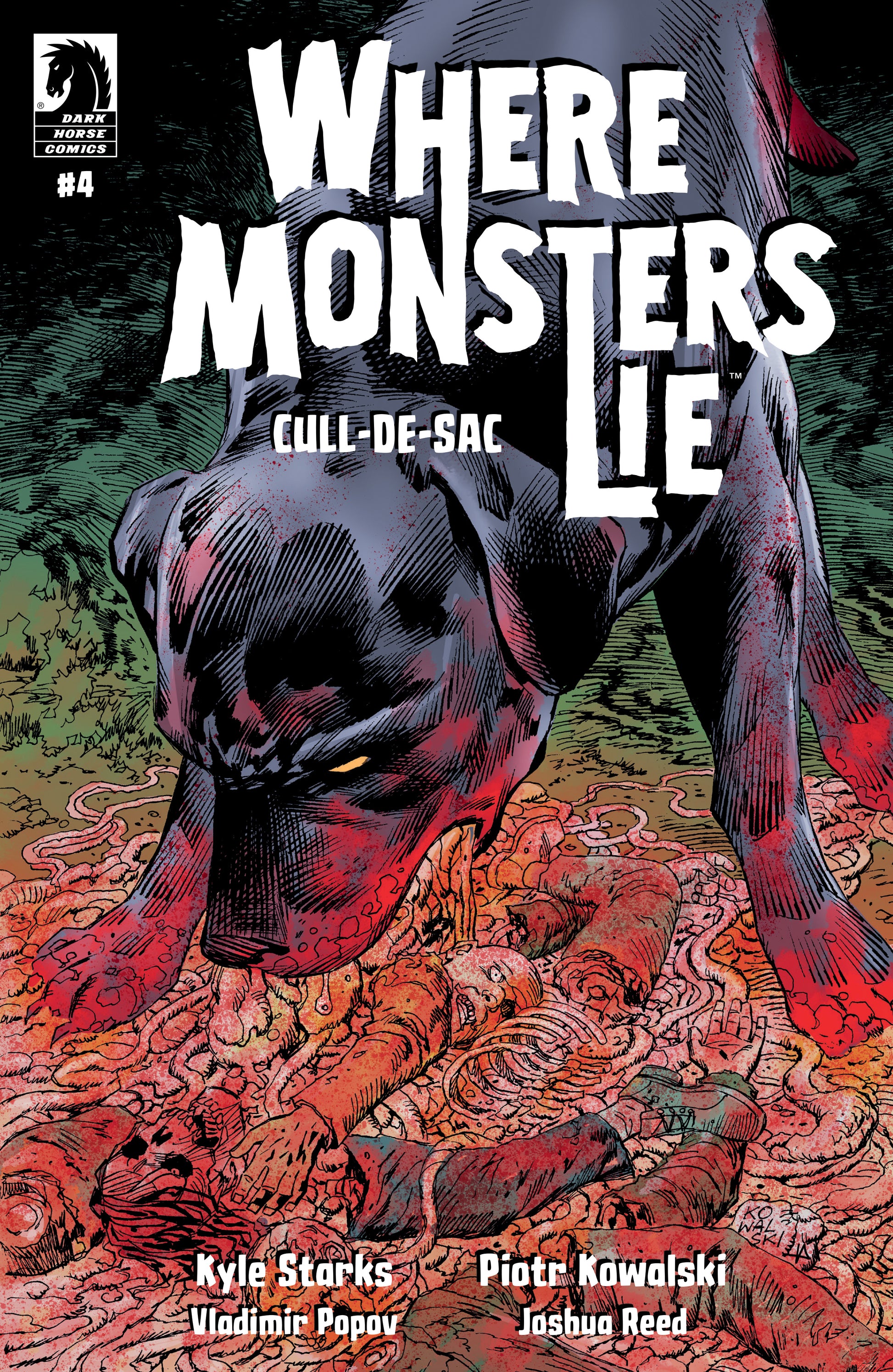 02/12/2025 WHERE MONSTERS LIE CULL DE SAC #4 CVR A KOWALSKI  DARK HORSE PRH   