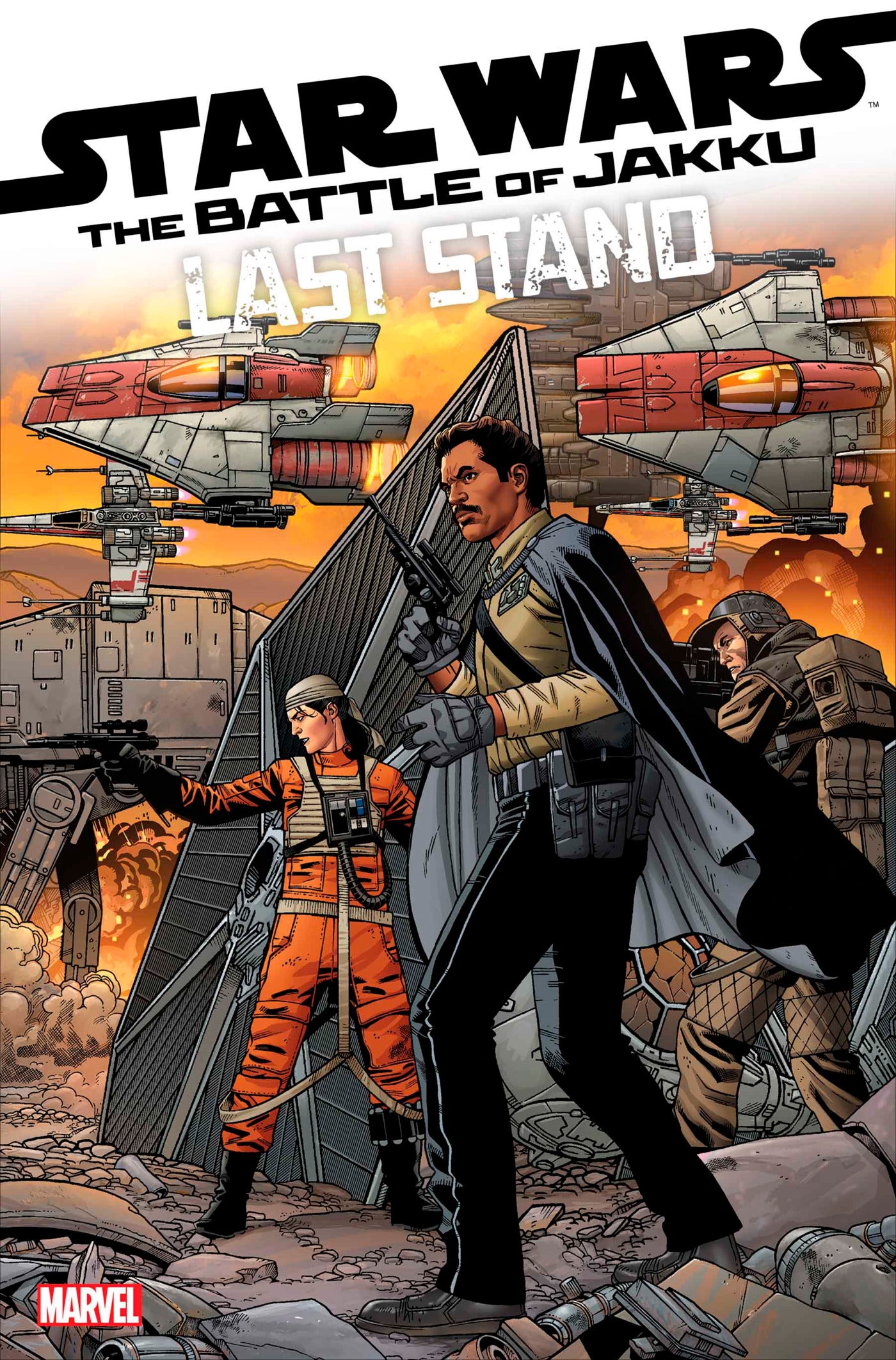 01/15/2025 STAR WARS BATTLE OF JAKKU LAST STAND #3 (OF 4) ROSANAS VAR  MARVEL PRH   