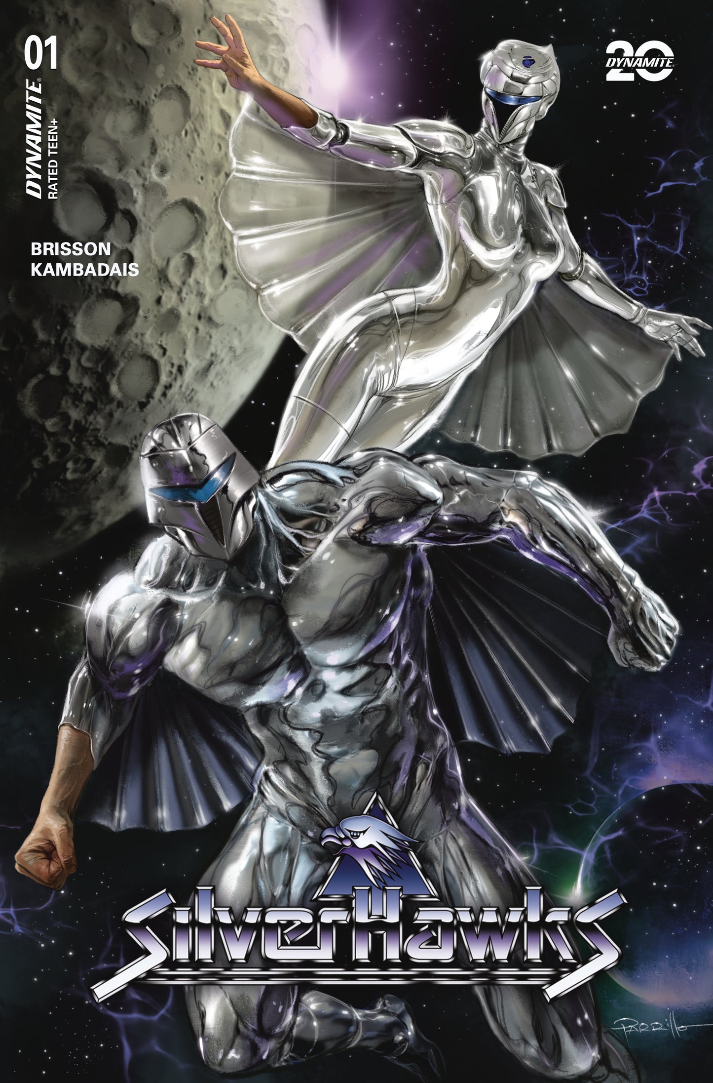 01/29/2025 SILVERHAWKS #1 CVR A PARRILLO  DYNAMITE   