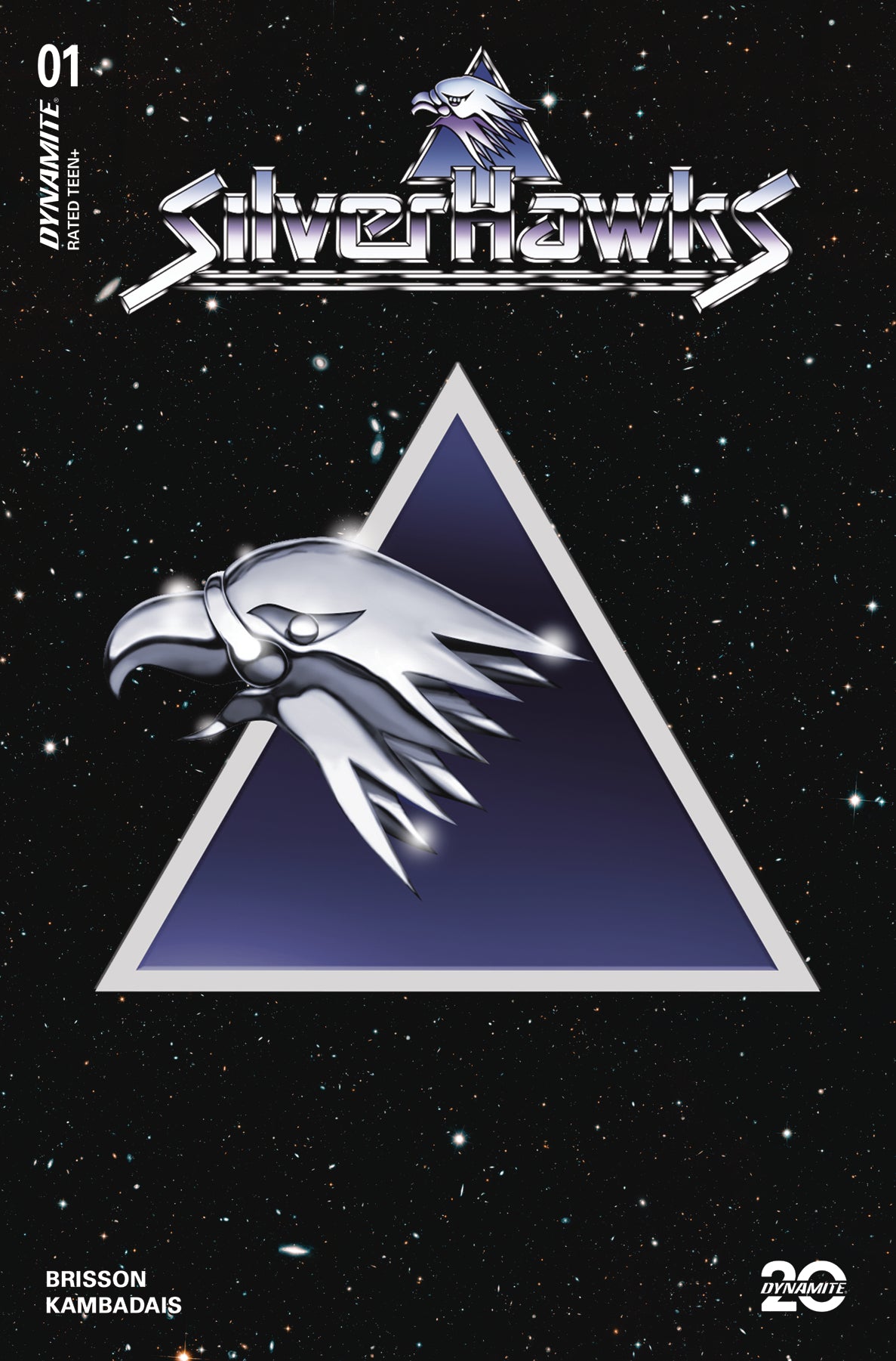 01/29/2025 SILVERHAWKS #1 CVR G SILVERHAWKS SYMBOL (C: 1-0-0)  DYNAMITE   