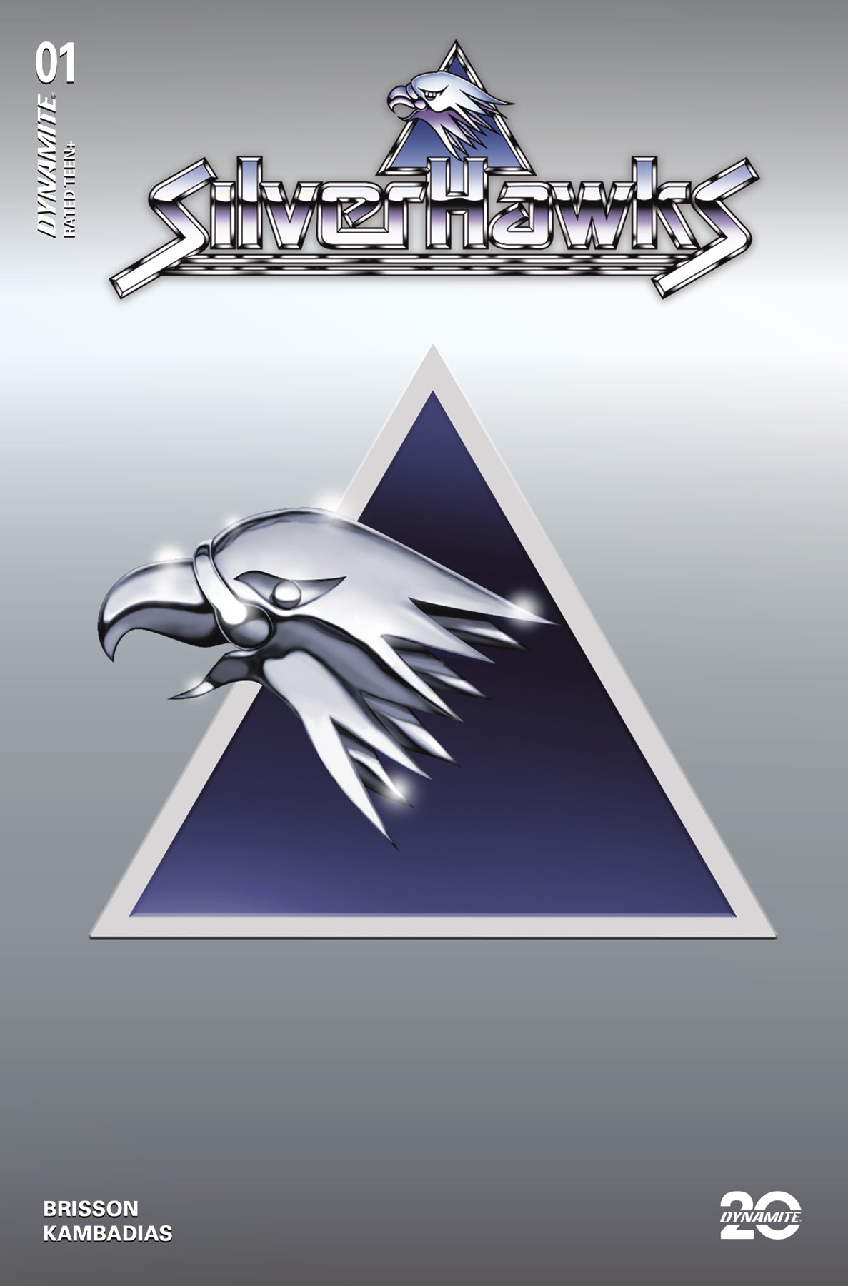 01/29/2025 SILVERHAWKS #1 CVR I SILVERHAWKS SYMBOL FOIL SILVER (C: 1-0-  DYNAMITE   