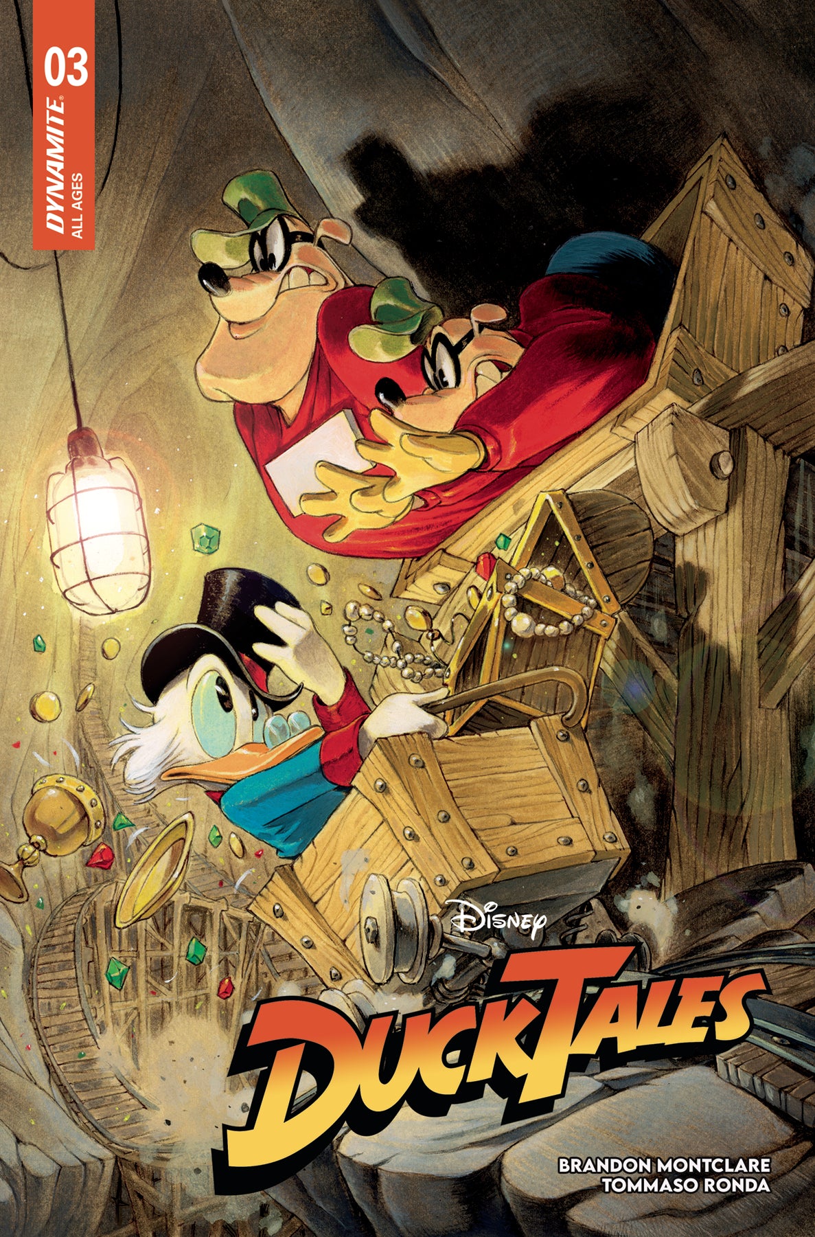 01/15/2025 DUCKTALES #3 CVR A BIGARELLA (C: 1-0-0)  DYNAMITE   