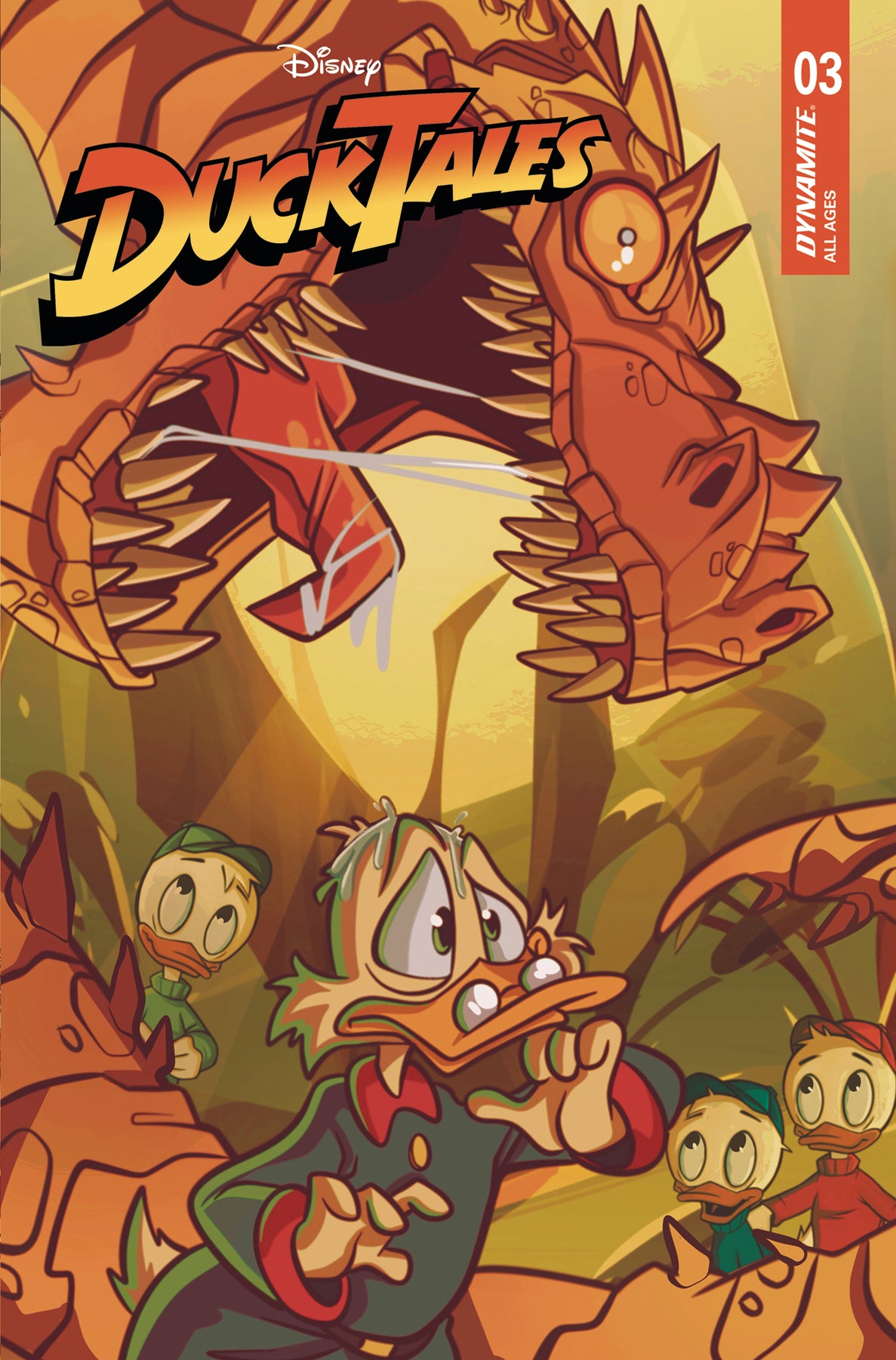 01/15/2025 DUCKTALES #3 CVR B TOMASELLI (C: 1-0-0)  DYNAMITE   