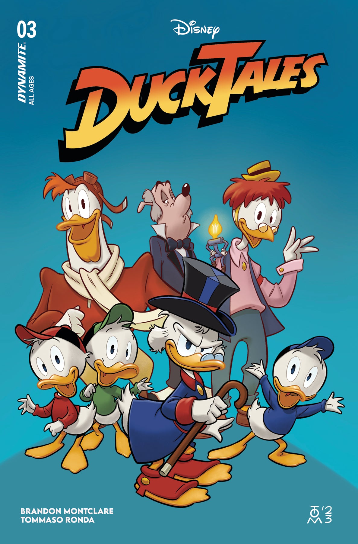 01/15/2025 DUCKTALES #3 CVR E RONDA (C: 1-0-0)  DYNAMITE   