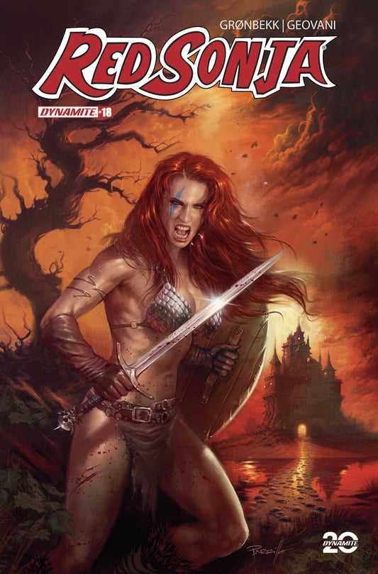 01/22/2025 RED SONJA 2023 #18 CVR A PARRILLO  DYNAMITE   