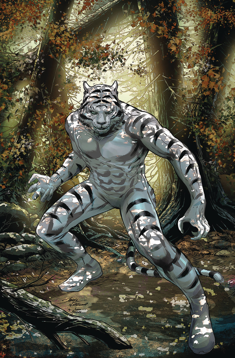 01/15/2025 WHITE TIGER CLAWS PAWS OUTLAWS ONESHOT CVR A VITORINO (MR)  ZENESCOPE ENTERTAINMENT INC   