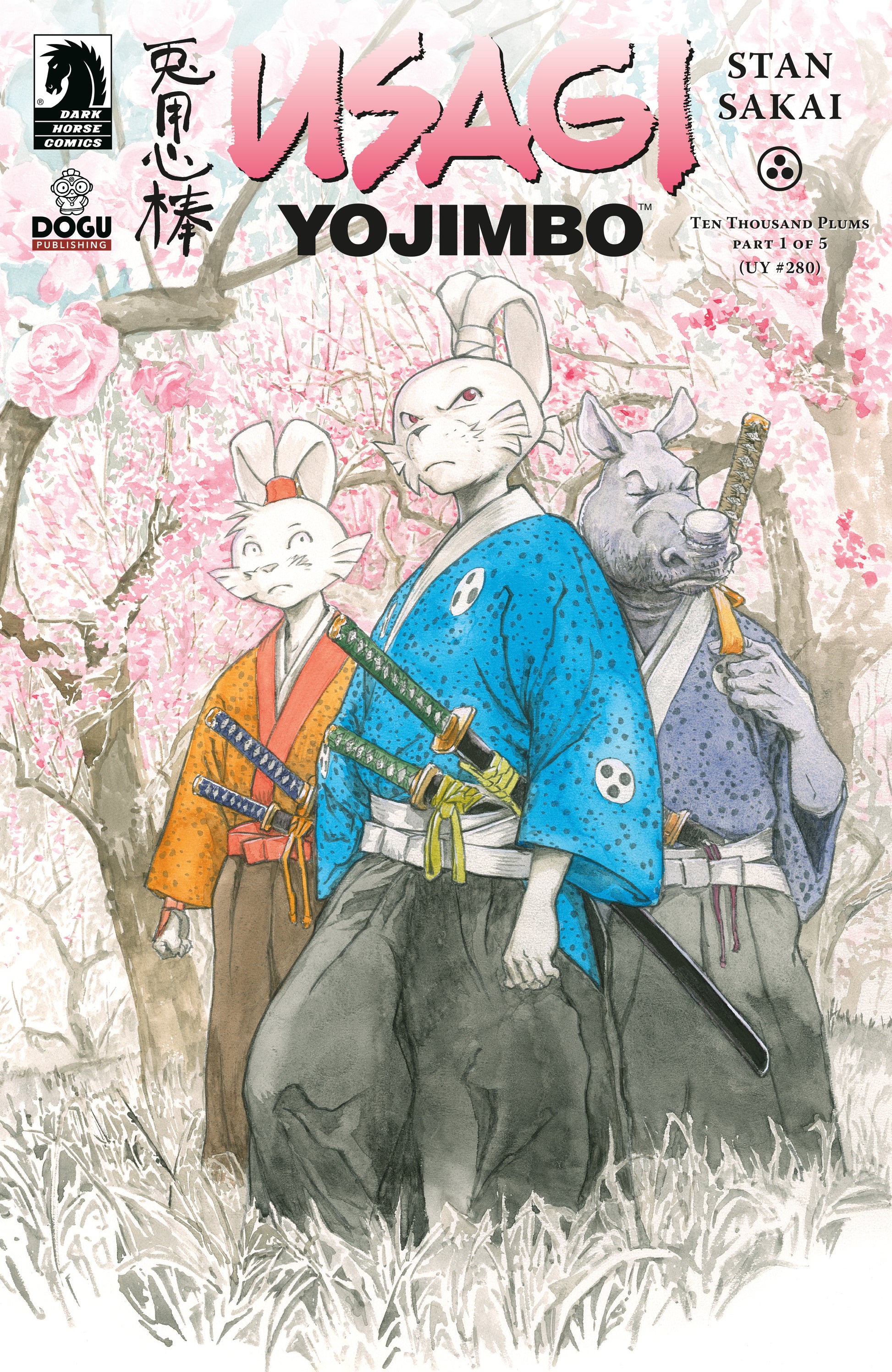 03/05/2025 USAGI YOJIMBO TEN THOUSAND PLUMS #1 CVR C MITSUHIRO DARK HORSE PRH