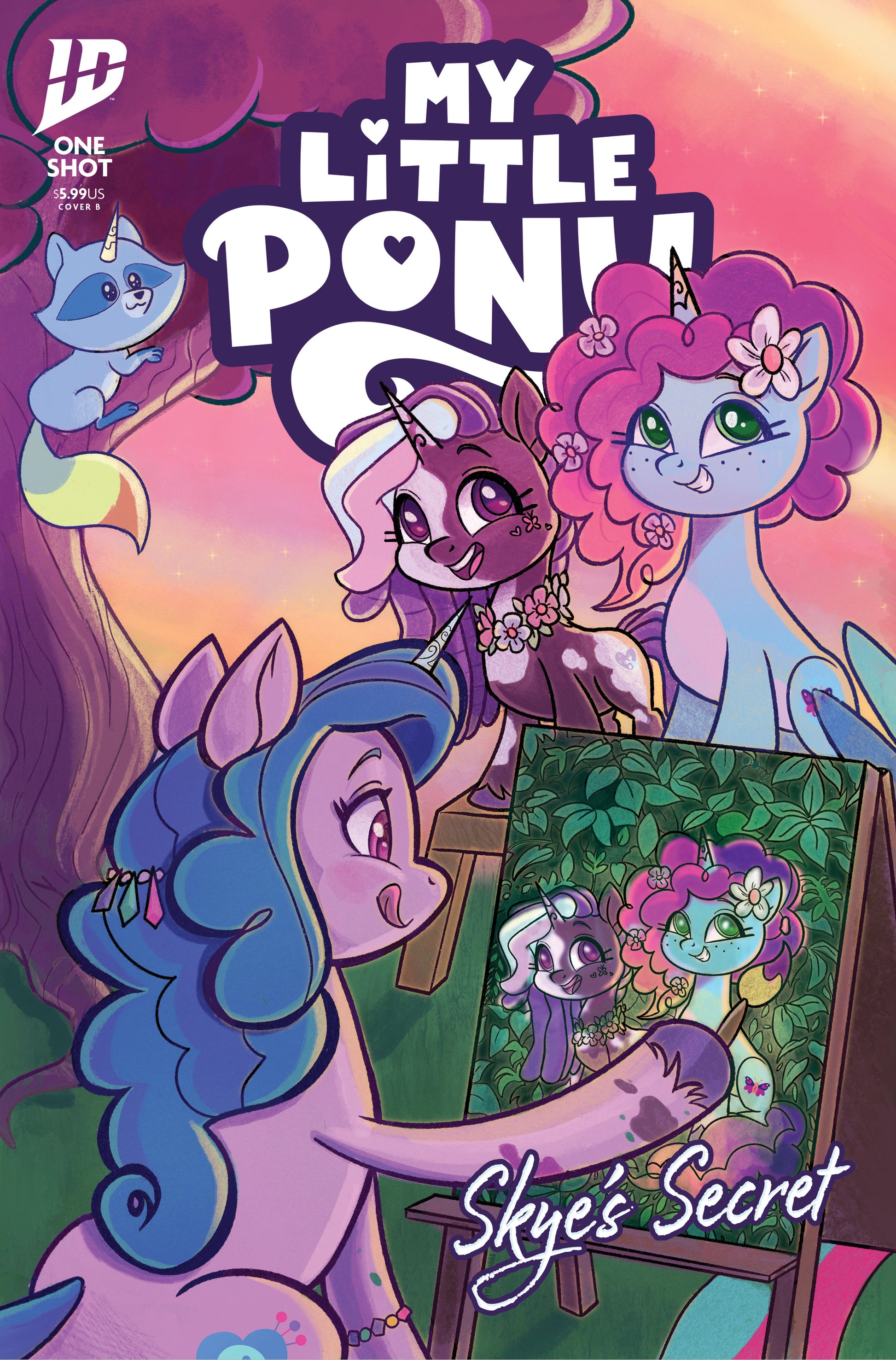 02/19/2025 MY LITTLE PONY SKYES SECRET #1 CVR B SCRUGGS IDW-PRH