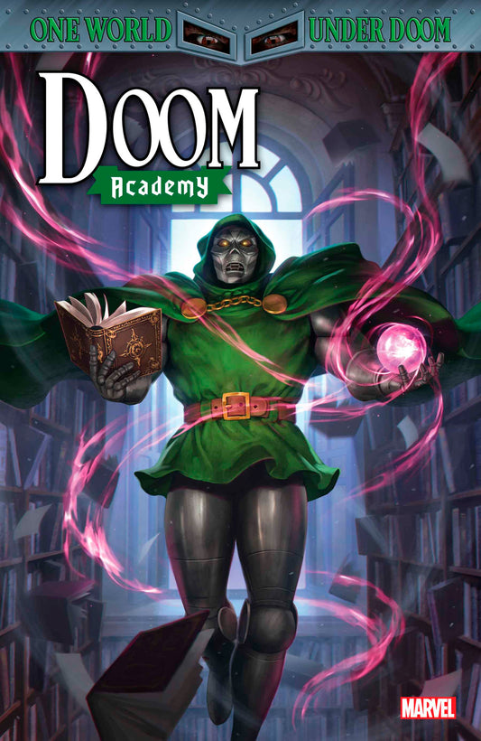 02/19/2025 DOOM ACADEMY #1 (OF 5) WOO-CHUL LEE DOCTOR DOOM VAR MARVEL PRH