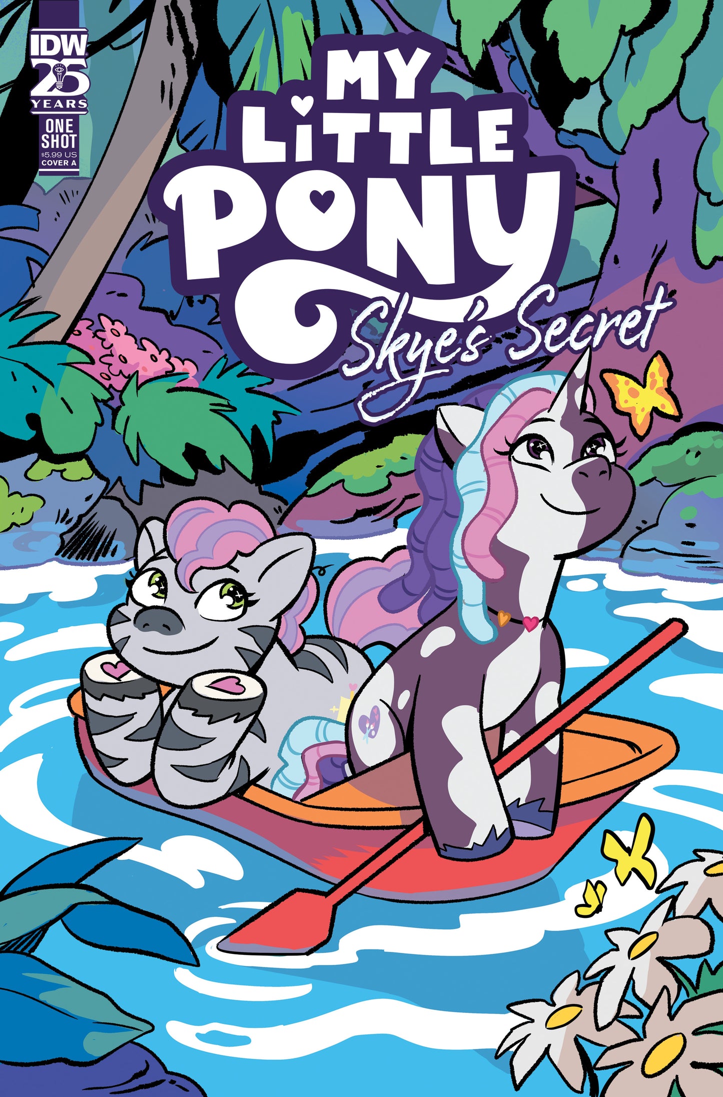 02/19/2025 MY LITTLE PONY SKYES SECRET #1 CVR A BUSTOS IDW-PRH