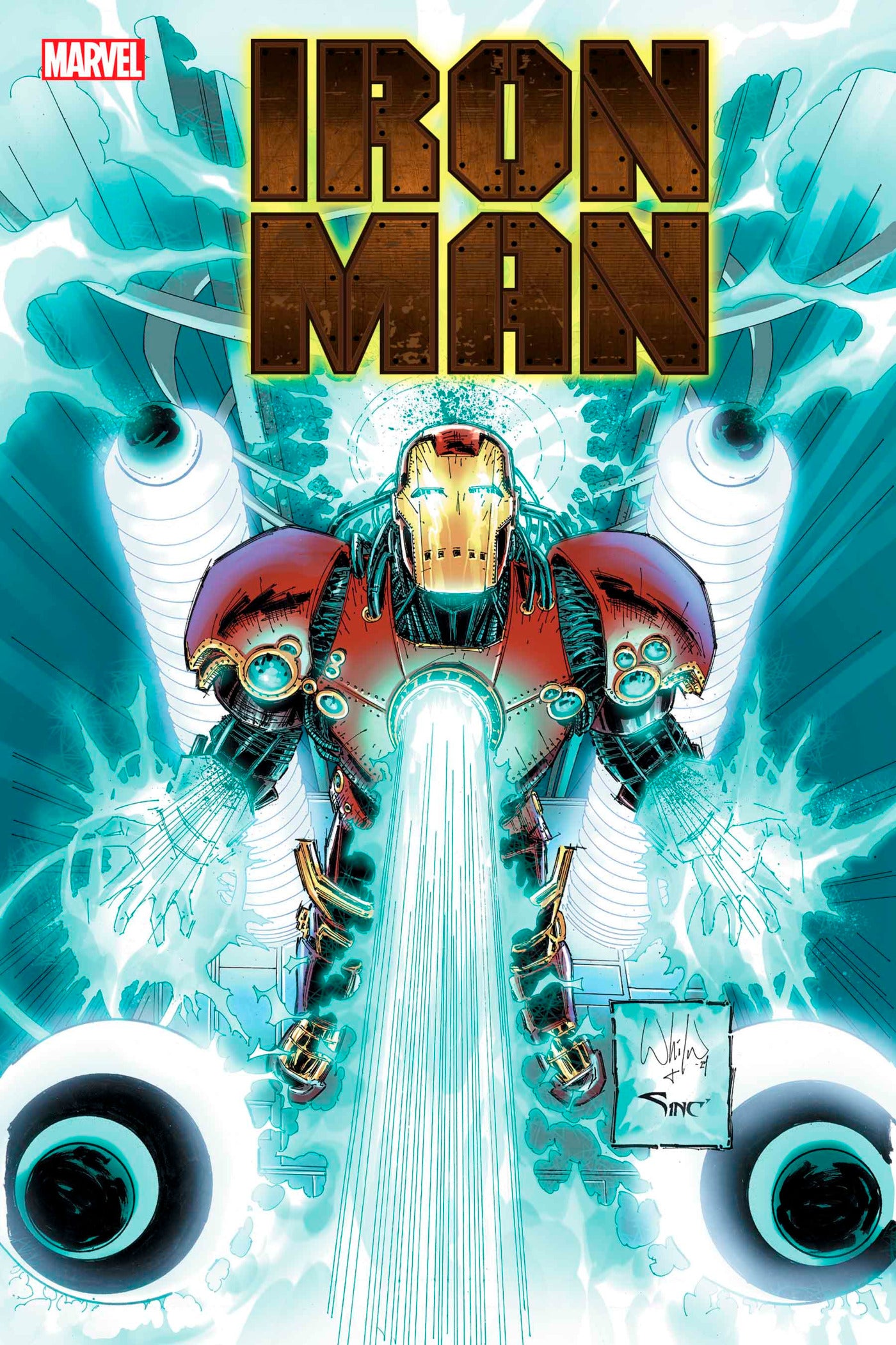 02/26/2025 IRON MAN #5 WHILCE PORTACIO VAR MARVEL PRH