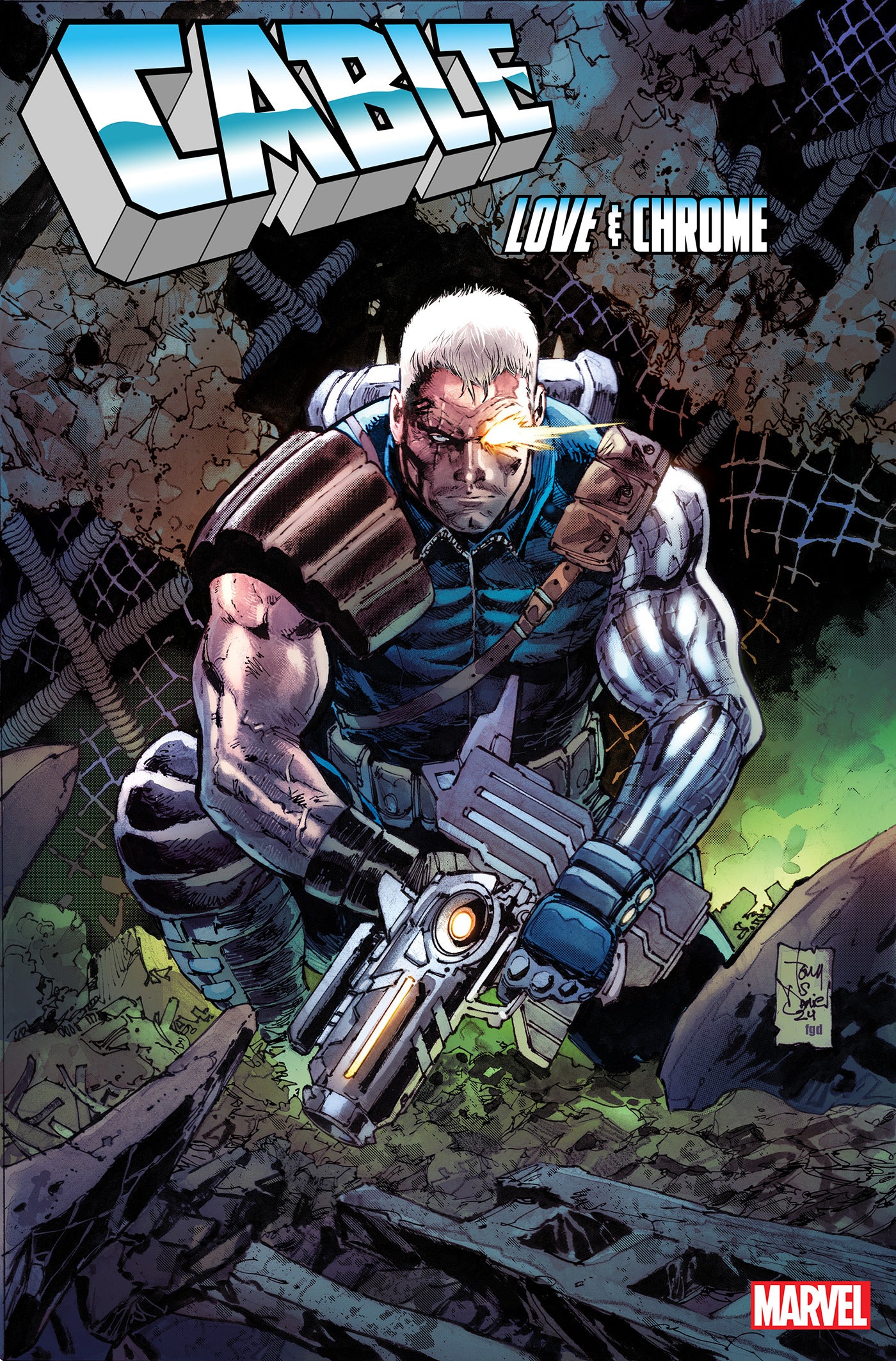 02/12/2025 CABLE LOVE AND CHROME #2 (OF 5) TONY DANIEL VAR MARVEL PRH