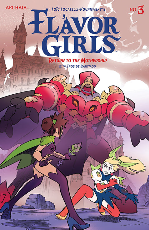 02/12/2025 FLAVOR GIRLS RETURN TO THE MOTHERSHIP #3 (OF 3) CVR A LOCATE BOOM! STUDIOS