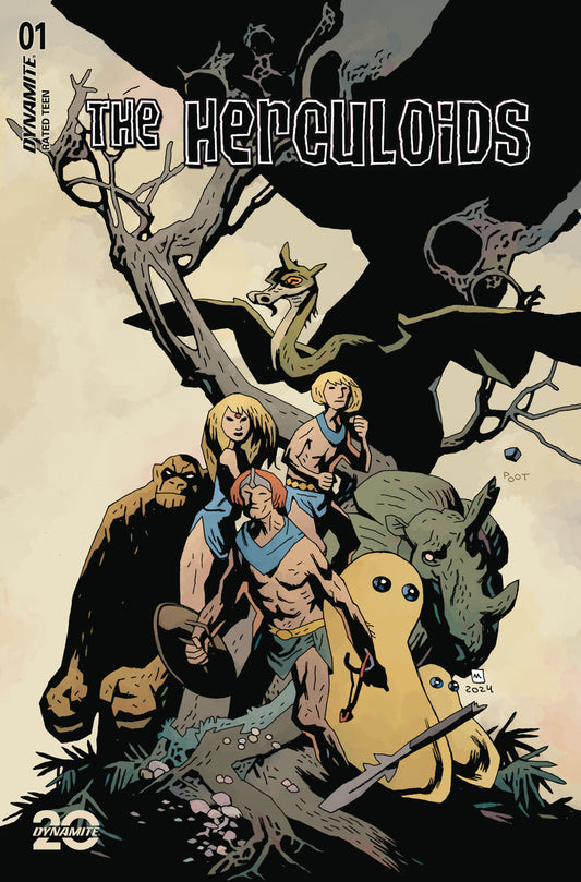 02/19/2025 HERCULOIDS #1 CVR E MIGNOLA (C: 1-0-0) DYNAMITE