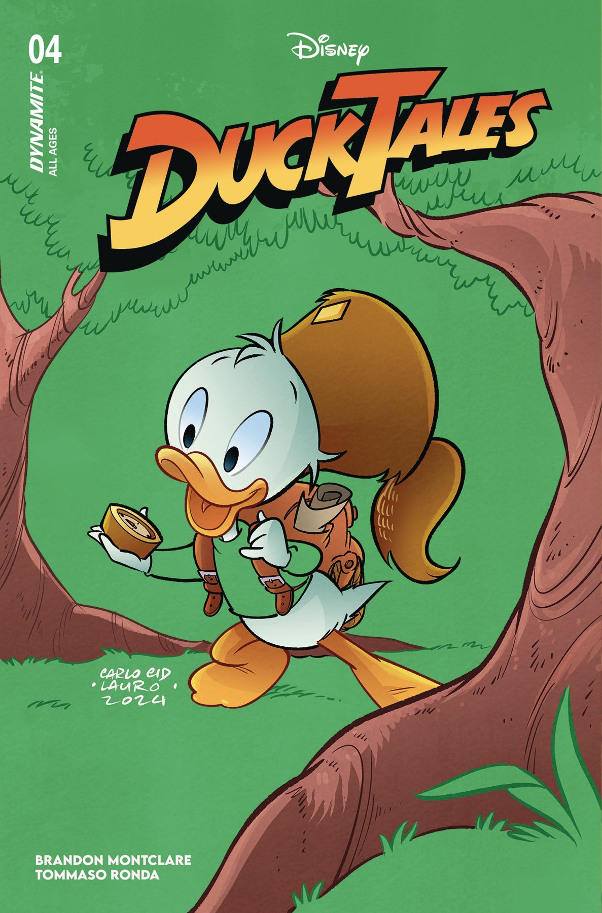 02/19/2025 DUCKTALES #4 CVR C LAURO (C: 1-0-0) DYNAMITE