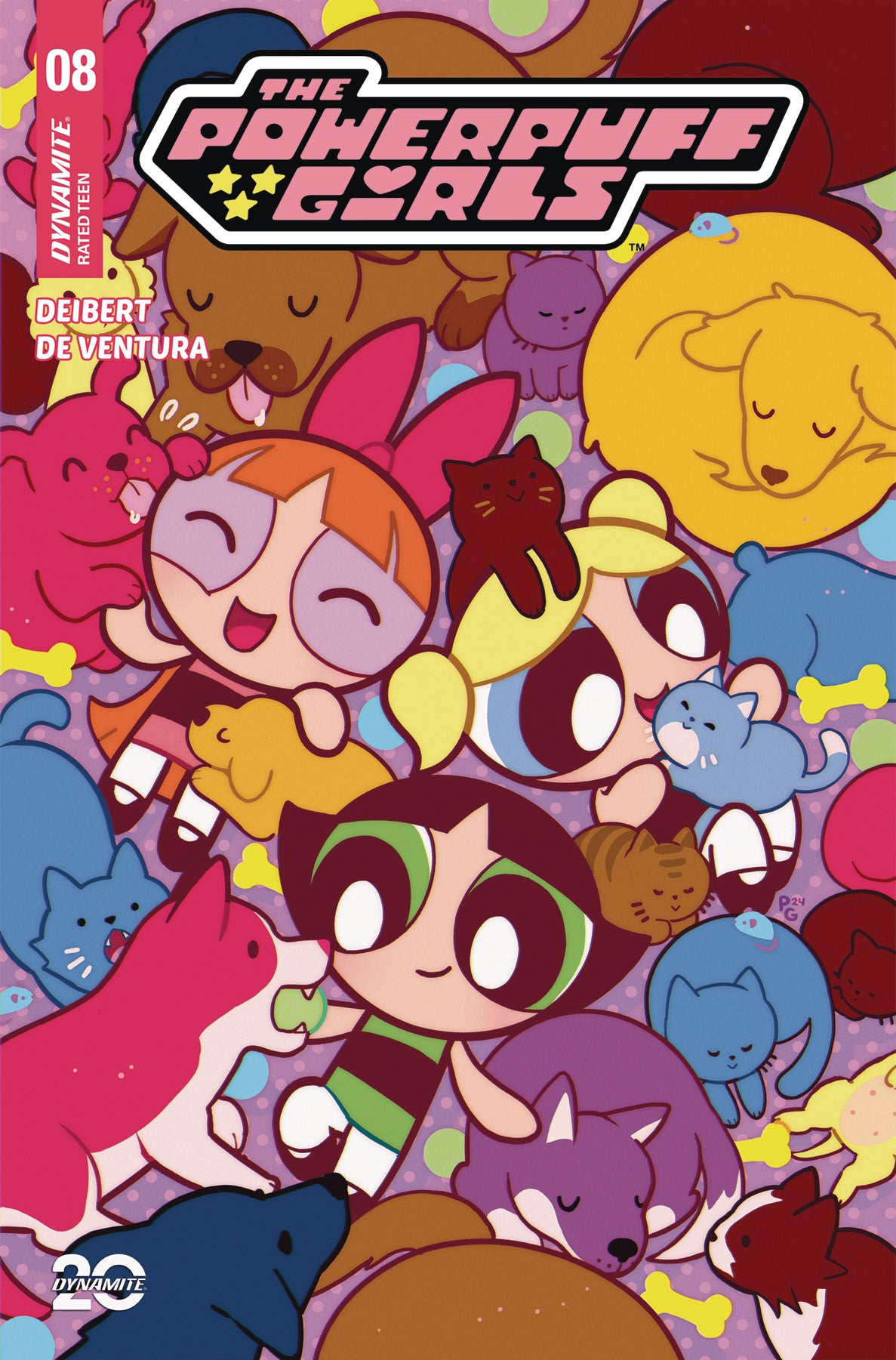 02/26/2025 POWERPUFF GIRLS #8 CVR A GANUCHEAU (C: 1-0-0) DYNAMITE