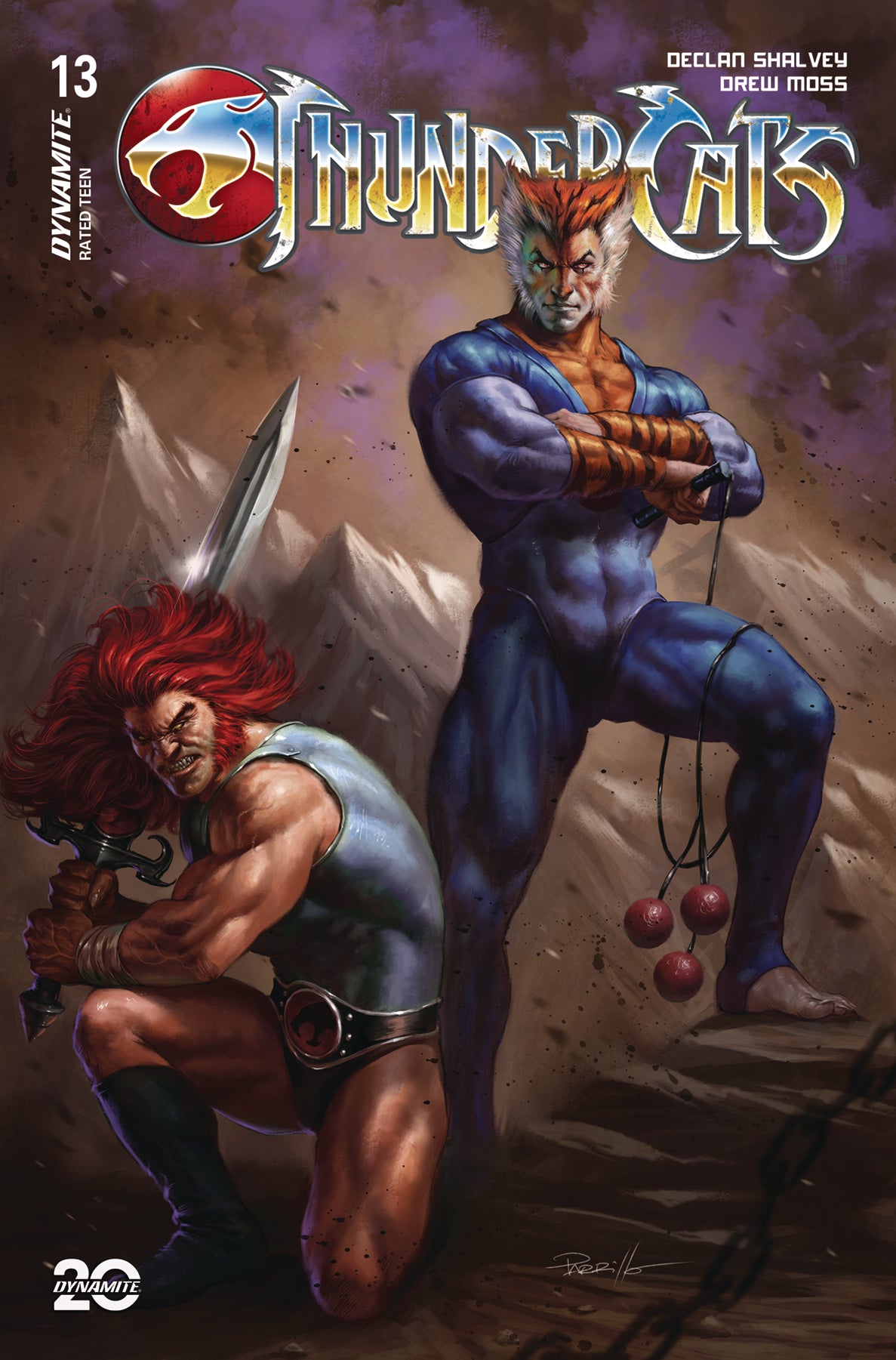 02/26/2025 THUNDERCATS #13 CVR A PARRILLO (C: 1-0-0) DYNAMITE