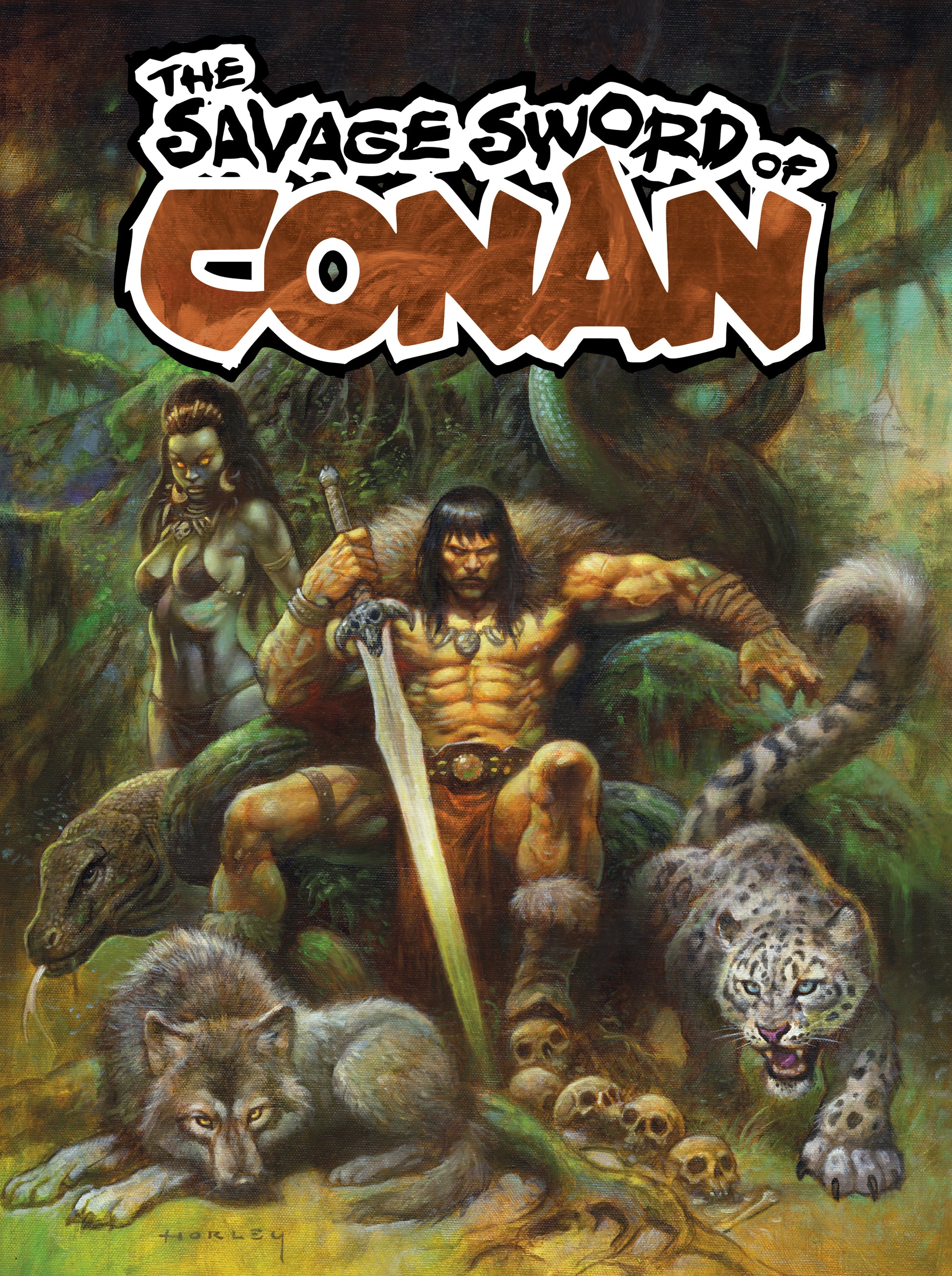 02/26/2025 SAVAGE SWORD OF CONAN #7 CVR A HORLEY (MR) TITAN COMICS