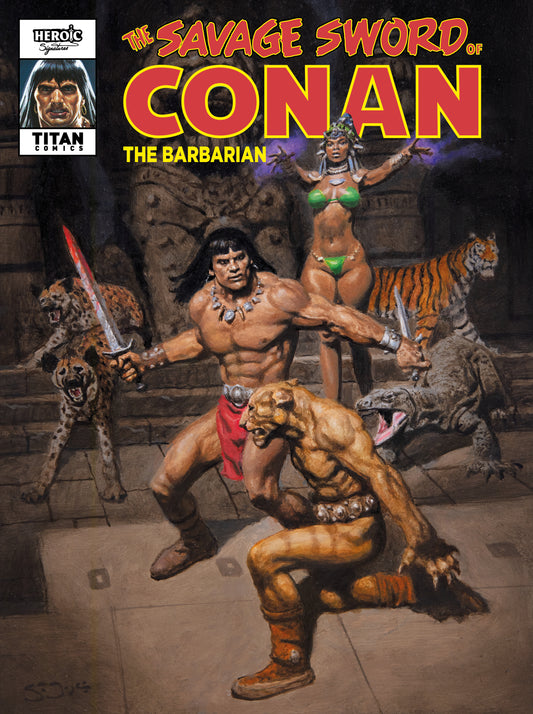 02/26/2025 SAVAGE SWORD OF CONAN #7 CVR B JOYCE (MR) TITAN COMICS