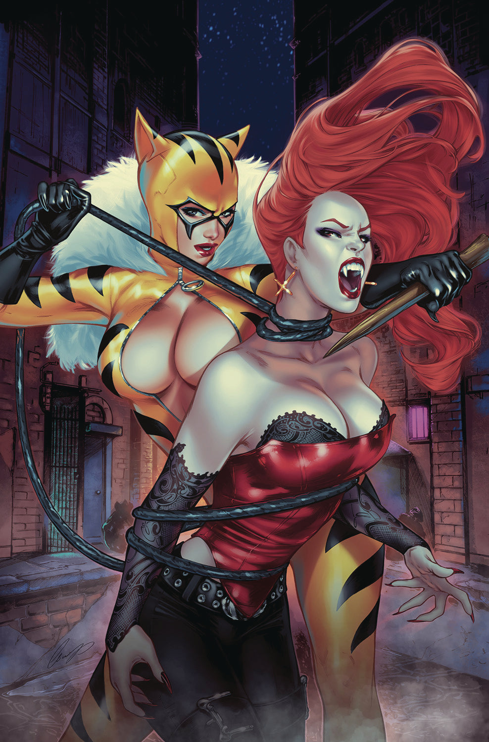 02/05/2025 TERROR AND FURY #2 (OF 3) CVR B ELIAS CHATZOUDIS ZENESCOPE ENTERTAINMENT INC