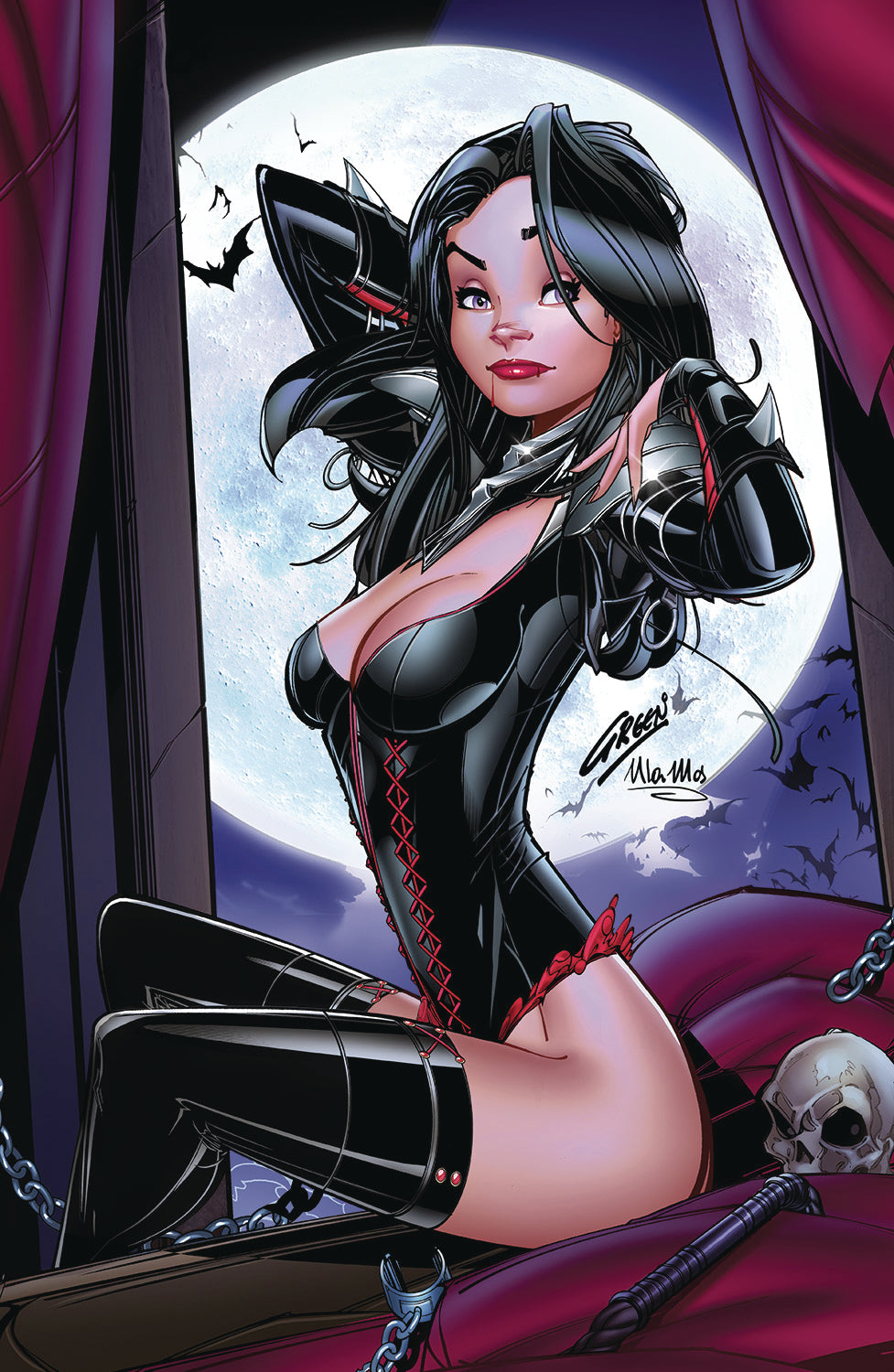 02/05/2025 TERROR AND FURY #2 (OF 3) CVR C PAUL GREEN ZENESCOPE ENTERTAINMENT INC