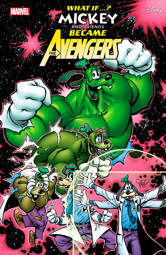 03/05/2025 WHAT IF MICKEY & FRIENDS BECAME AVENGERS #1 ADAM KUBERT VAR MARVEL PRH