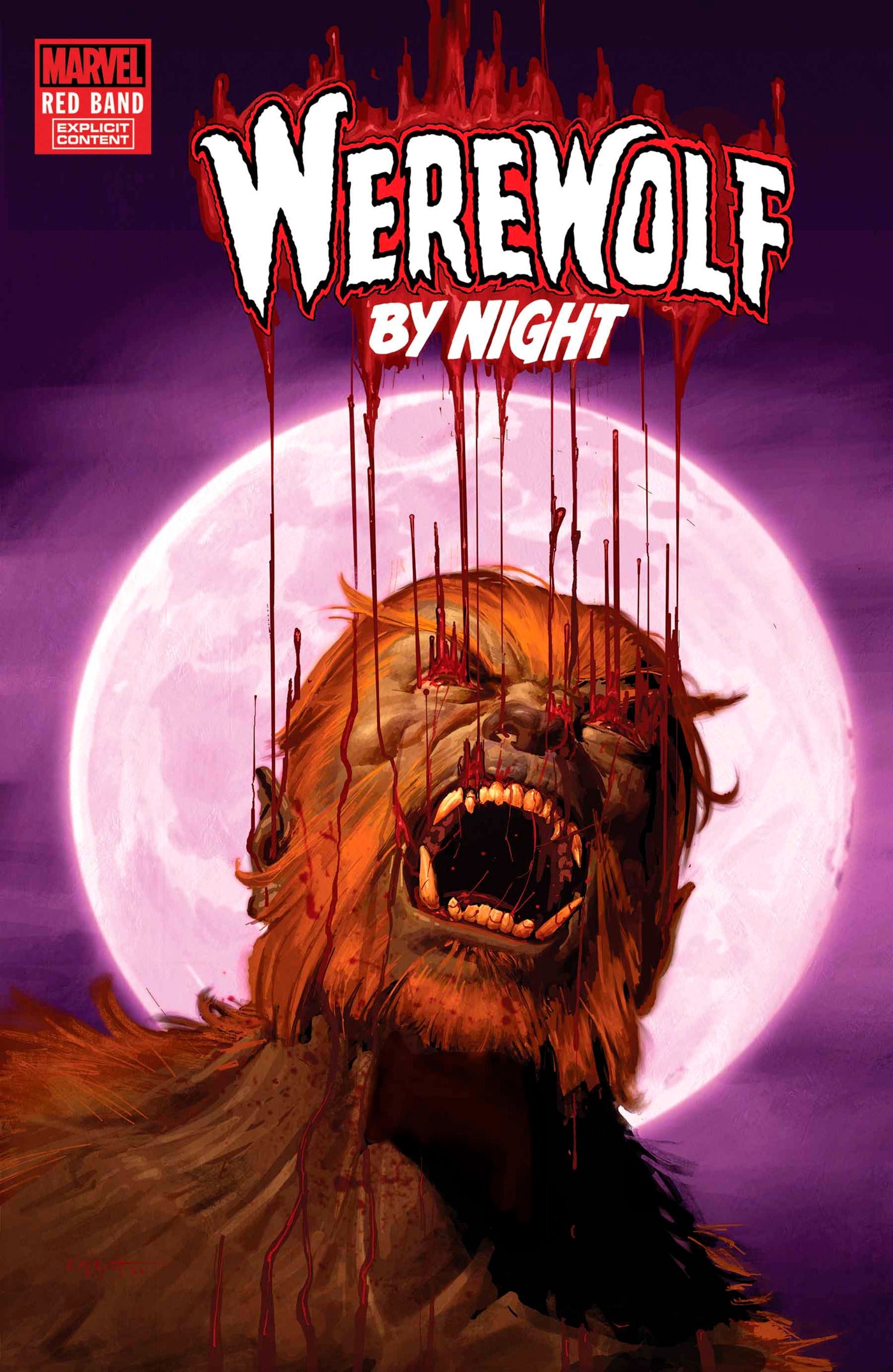 03/19/2025 WEREWOLF BY NIGHT RED BAND #8 (POLYBAG) MARVEL PRH