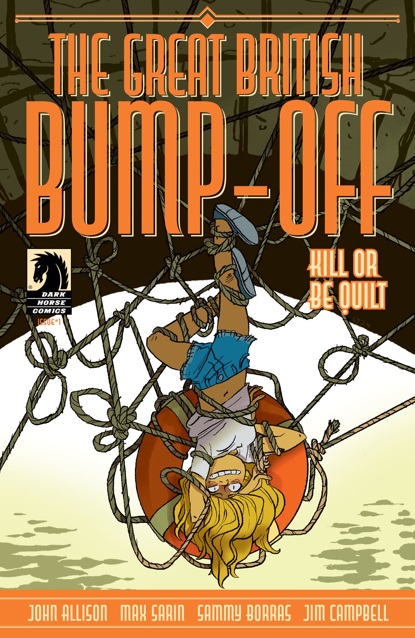 04/09/2025 GREAT BRITISH BUMP OFF KILL OR BE QUILT #1 CVR B TREIMAN DARK HORSE PRH