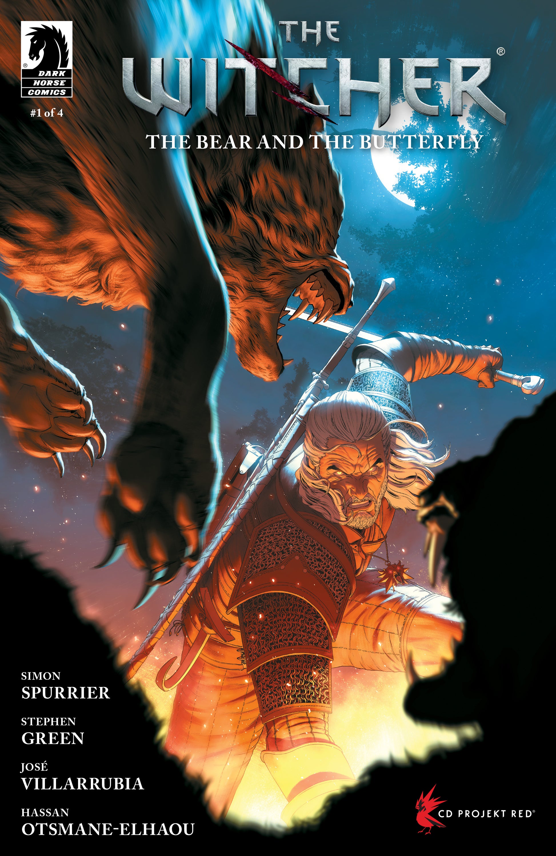 04/23/2025 WITCHER BEAR & BUTTERFLY #1 CVR B DE IULIS DARK HORSE PRH