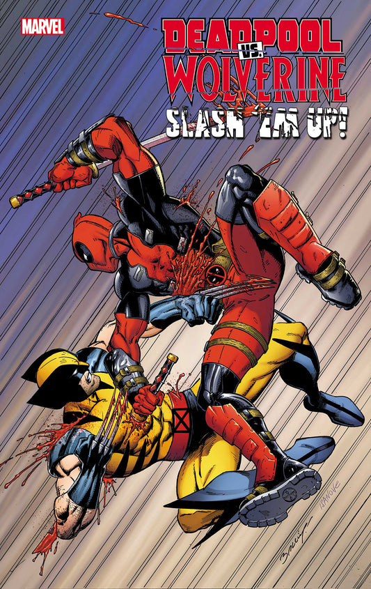 03/26/2025 DEADPOOL VS WOLVERINE SLASH EM UP #1 MARK BAGLEY VAR MARVEL PRH