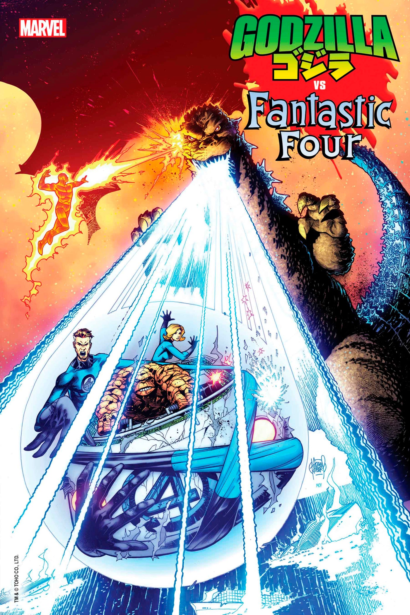 03/19/2025 GODZILLA VS FANTASTIC FOUR #1 MARVEL PRH