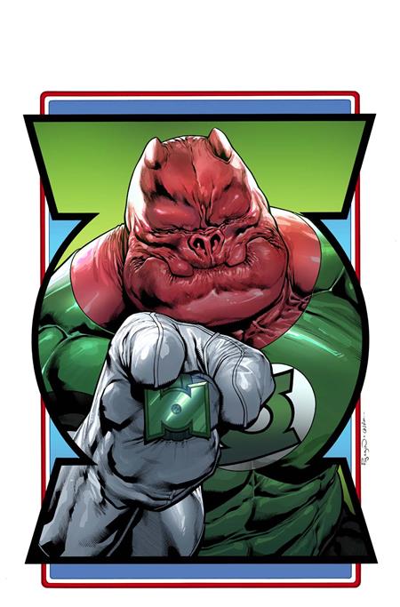 03/12/2025 GREEN LANTERN CORPS #2 CVR E FERNANDO PASARIN & OCLAIR ALBERT RECRUITMENT POSTER ACETATE VAR DC COMICS