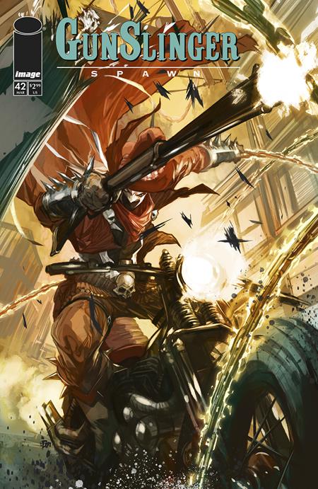 03/05/2025 GUNSLINGER SPAWN #42 CVR B AGUILLO IMAGE